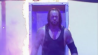 The Undertaker returns in a flaming casket Survivor Series 2005 [upl. by Nylac]