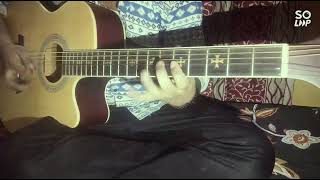 Neele Neele Ambar Par  Guitar Solo Cover  Kalakar  Sung By Kishore Kumar [upl. by Templia]