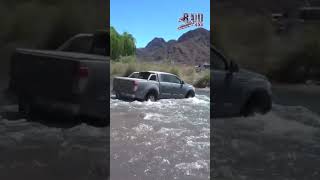 RANGER en pleno cruce de Rio automobile rutasoffroad ruta4x4 ranger ford offroading [upl. by Iniretake]