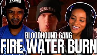 🎵 Bloodhound Gang quotFire Water Burnquot REACTION [upl. by Enelyam]