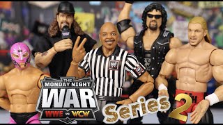 WWE ELITE Monday NIGHT WAR Series 2 Full SET REVIEW [upl. by Anilorak]