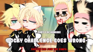 Pocky challenge goes wrong  part 2 of hankisa vid  takefuyu   ft takeharem amp sanegiyuu [upl. by Calendre]