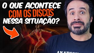 O QUE ACONTECE COM OS DISCOS DURANTE OS MOVIMENTOS DA COLUNA VERTEBRAL [upl. by Enra930]