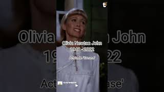 ¡Adiós a OLIVIA NEWTONJOHN Fallece la recordada protagonista de quotVASELINAquot a los 73 años SHORTS [upl. by Aivizt]