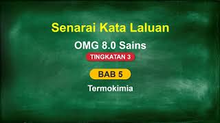 OMG 80 Sains Tingkatan 3 Bab 5Password [upl. by Norty713]