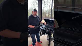 How to Make Traditional Philly Cheesesteaks on the TraegerGrills Flatrock shorts [upl. by Ihcekn]