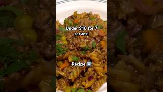 Easy Simple Delicious ✅ Savoury Mince Pasta TannieOTable recipe [upl. by Dranyar907]