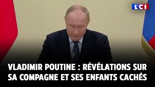 Vladimir Poutine  révélations sur sa compagne et ses enfants cachés [upl. by Carlynne422]