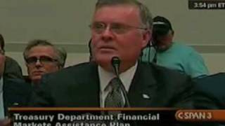 Rep Keith Ellison asks Bank of America CEO about bailout money [upl. by Lenaj]