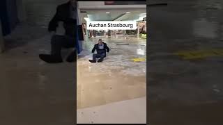 Inondation Auchan Hautepierre alsace humour soleildogan [upl. by Strickland255]