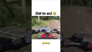 Wait For End  Bike crash  rider motovlog shoyabswm soebx short zrsoebx shorts [upl. by Sandler986]