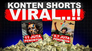 KONTEN SHORTS VIRAL Gampang Buatnya Cocok Buat Pemula  Ide Konten Youtube 2024 [upl. by Gabrielle]