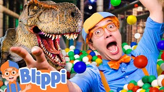 Blippi Meets Baby Dinosaurs  Blippi  Educational Videos for Kids [upl. by Haliehs]