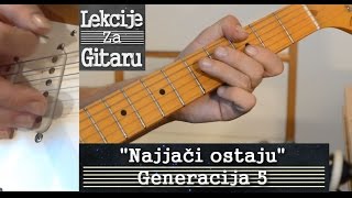 Najjači ostaju  Generacija 5  lesson cover [upl. by Eiznikcm]