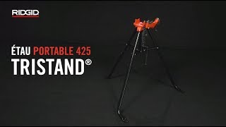 RIDGID Étaux portable 425 TRISTAND [upl. by Corneille]