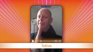 TV Oranje app videoboodschap  Tobias [upl. by Arrek]