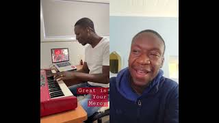 Great Is Your MercyDonnieMcClurkin Trial 1 piano pianocover gospelmusic [upl. by Petit]