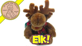 Singing Animated Christmas Reindeer or Bloated Moose Stuffed Animal Toy Kids Toy Reviews [upl. by Subocaj141]