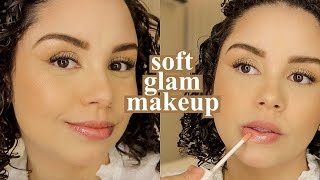 MAKE PARA INICIANTES PASSO A PASSO FÁCIL SIMPLES E “SOFT GLAM 🥂✨ [upl. by Anitram]