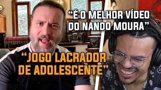 NANDO MOURA FAZENDO REVIEW DE GOD OF WAR RAGNAROK  Cortes do Guto [upl. by Bjorn479]