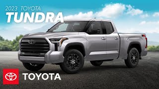 2023 Toyota Tundra Overview  Toyota [upl. by Anytsyrk721]