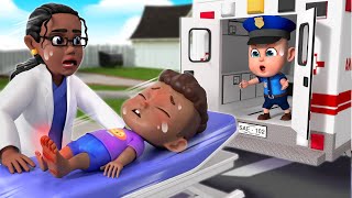 Policeman is Here to Help  Police Officer Song  Job and Career  Rosoo Nursery Rhymes amp Kids Songs [upl. by Aliled]