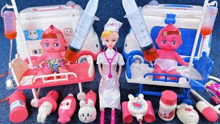 10 Minutes Satisfying with Unboxing Cute Doctor Playset，Ambulance Toys Collection ASMR  Review Toys [upl. by Beora]