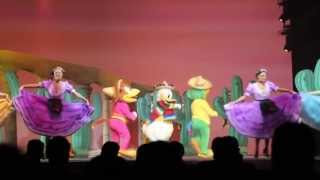 Disney Dreamers Show  Les Trois Caballeros 2013  Disneyland Paris [upl. by Gough]