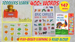 Learn to TALK for Babies Toddlers and Kids  Book of Many Things  Eric Carle Read Aloud Books [upl. by Adnalram279]