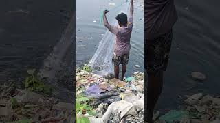 Lake Fishing Visuru Valai Traditional Fishingfunny Save water BodyDont Pollute Velacheri Lake [upl. by Truelove]