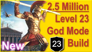 Assassins Creed Odyssey  NEW Level 23 God Mode Build  25 Million Damage  Best Early Game Build [upl. by Weingartner]