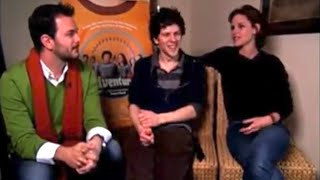 Kristen Stewart and Jesse Eisenberg Talk President Obamas Inauguration at Sundance 2009 [upl. by Close]