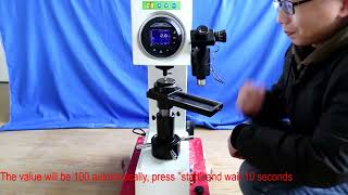 ACCUD RBV150C Vickers Test Hardness Tester [upl. by Kartis]