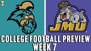 Coastal Carolina Chanticleers vs James Madison Dukes Prediction  Week 6 College Football  101024 [upl. by Yehc]