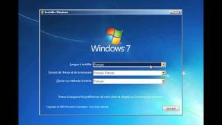 Installer Windows 7 [upl. by Mckay]