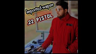 Imported weapon 22 pardini pistol fire made in Italy 🔥❤️❤️ [upl. by Ezechiel]