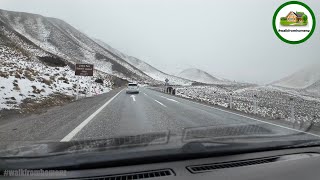 New Zealand Snow Driving Tour  4K Lindis Pass [upl. by Eendyc18]