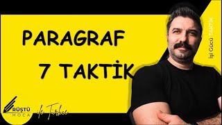 Paragraf  7 TAKTİK  RÜŞTÜ HOCA [upl. by Tiffanie]