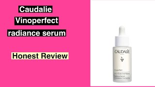 Caudalie Vinoperfect radiance serum Honest Review [upl. by Sicular]