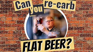 Can you recarbonate a flat beer [upl. by Aeslahc952]