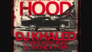 DJ Khaled Ft TPain Rick Ross Plies amp Lil Wayne  Welcome to My Hood w Lyrics [upl. by Isador]