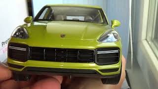 Porsche Cayenne Turbo  Minichamps 118 [upl. by Ahsenrat]