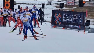 Engadin Skimarathon 2023 [upl. by De Witt]