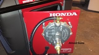 Honda EU3000is conversion to trifuel source [upl. by Bernadine823]