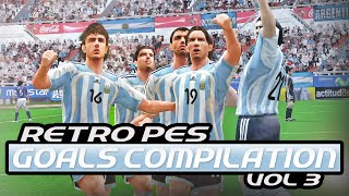 Retro PES Goals Compilation  Vol 3  PS1  PS2  PC [upl. by Guy]