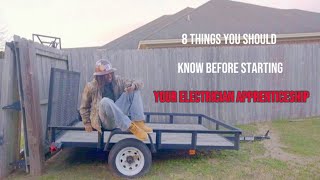 8 Things You Should Know before starting your Electrician Apprenticeship  Day in the life Vlog [upl. by Uzia203]