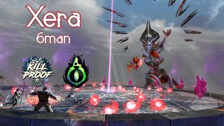 GW2  kP Xera 6man  qHarbinger PoV [upl. by Ajar]