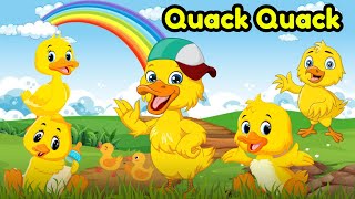 Quack Quack Song  Kids Song [upl. by Leuneb]