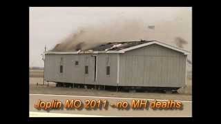 Manufactured Home Hit by a Tornado and High Winds [upl. by Dorothy227]