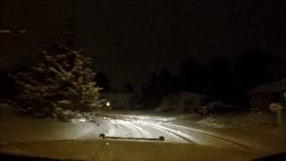 Crown Victoria Snow Drifting [upl. by Louanne]